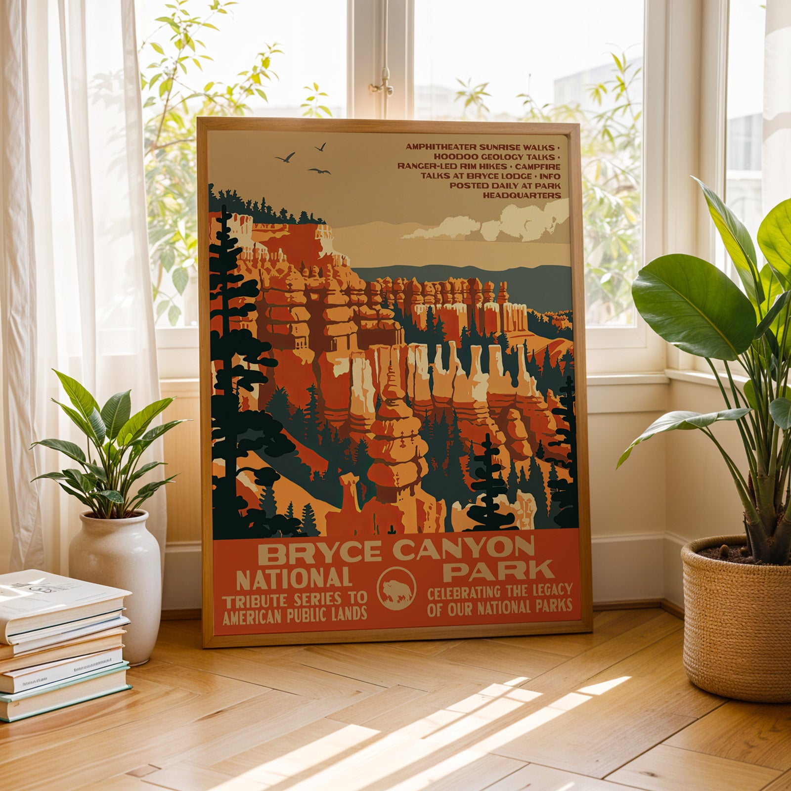 Bryce Canyon National Park Vintage WPA Art