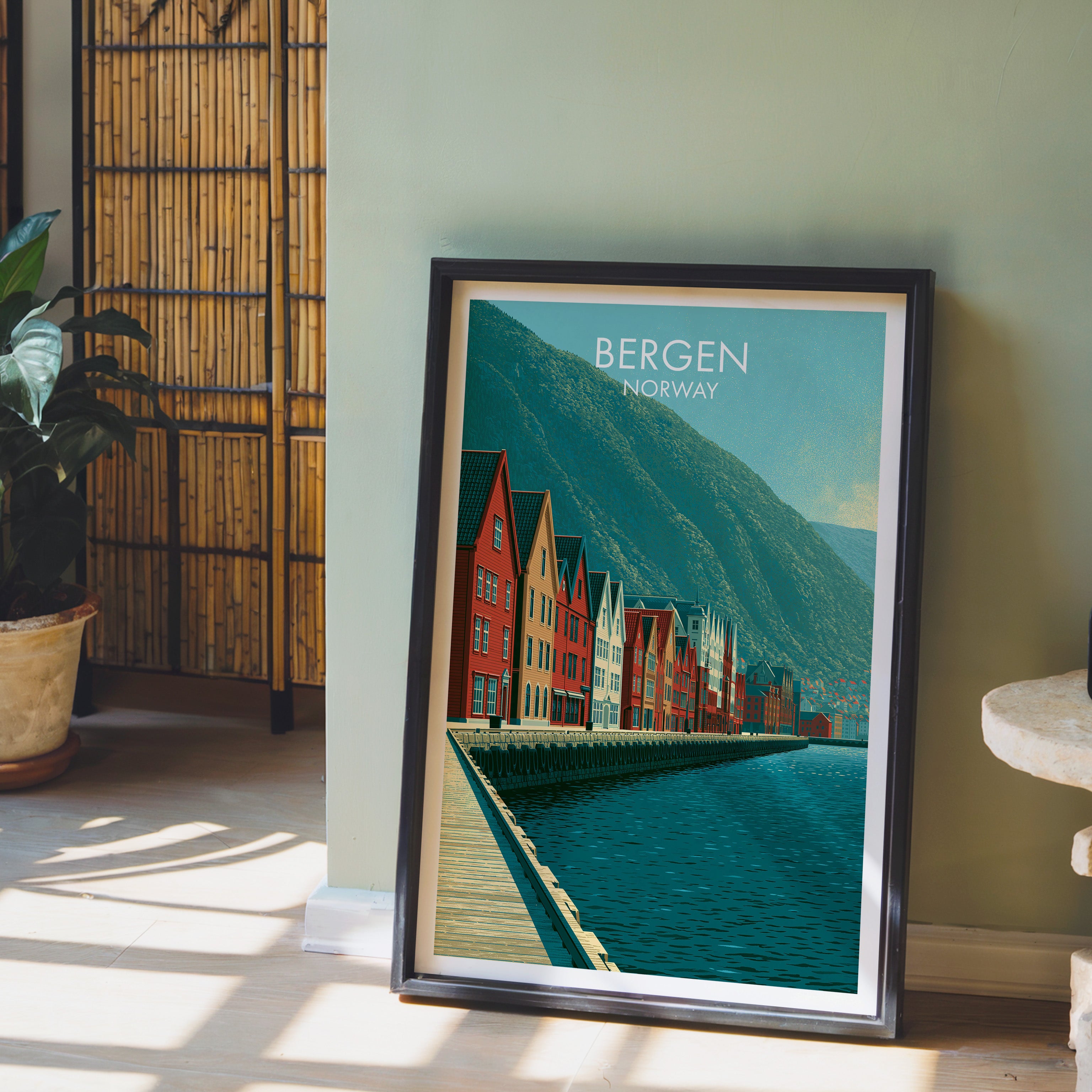 Bryggen, Bergen, Norvège