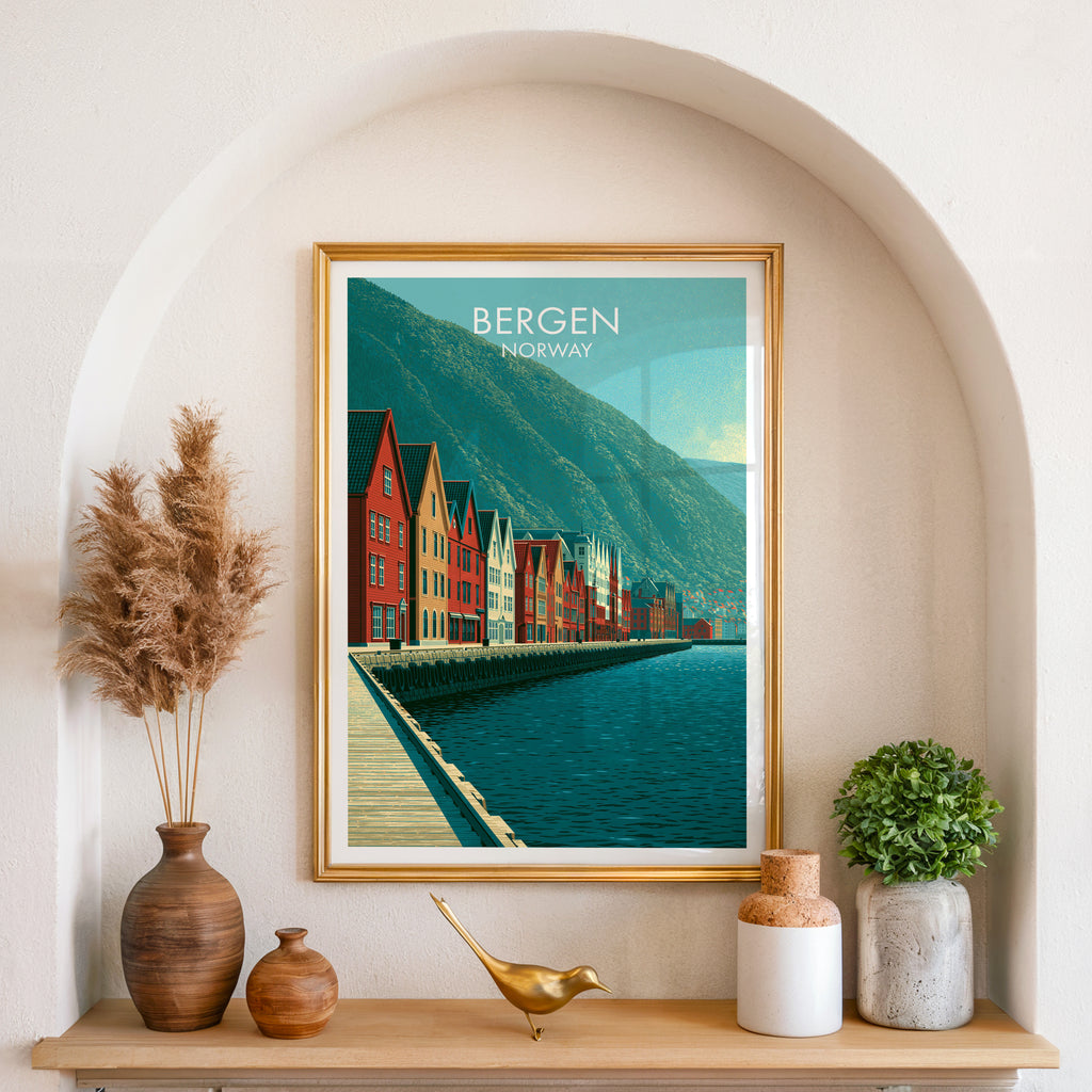 Bryggen, Bergen, Norvège