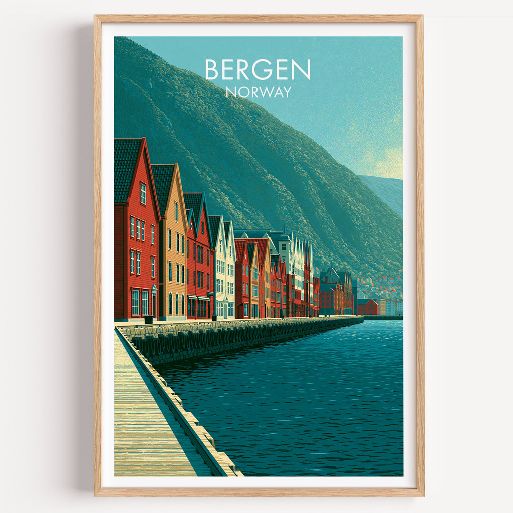 Bryggen, Bergen, Norvège