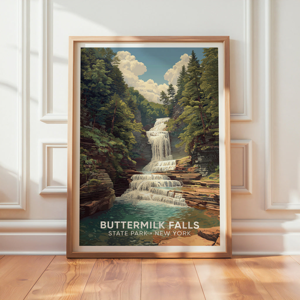 Buttermilk Falls State Park New York