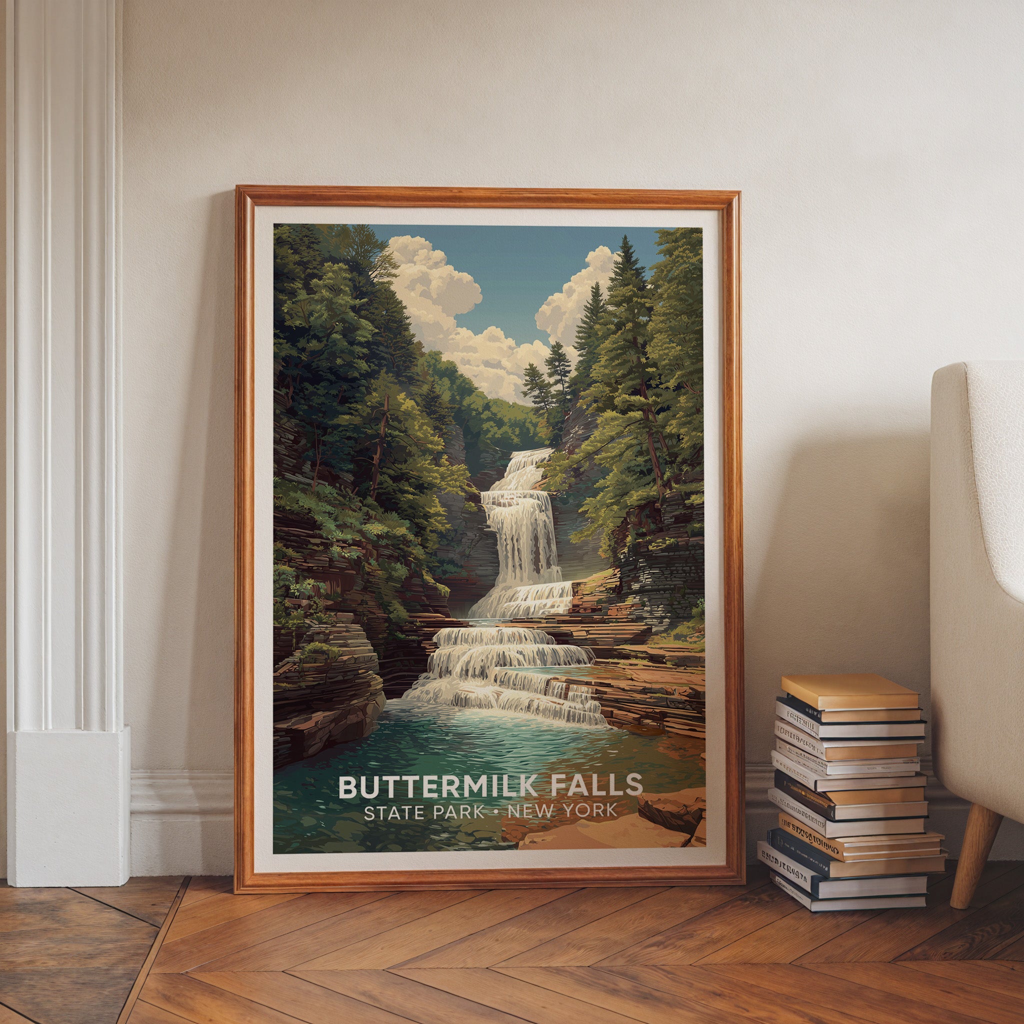 Buttermilk Falls State Park New York