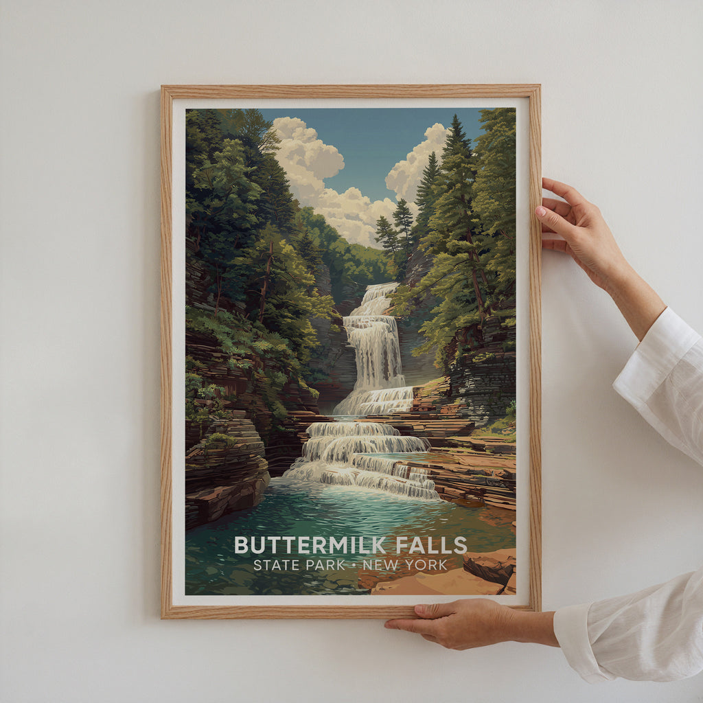 Buttermilk Falls State Park New York