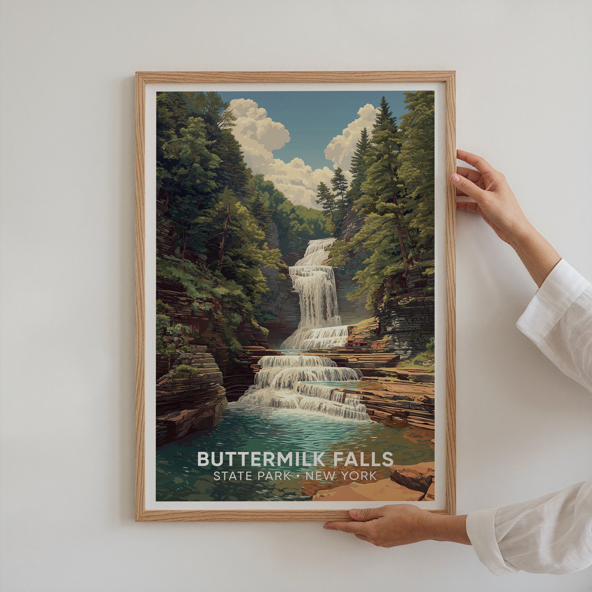 Buttermilk Falls State Park New York