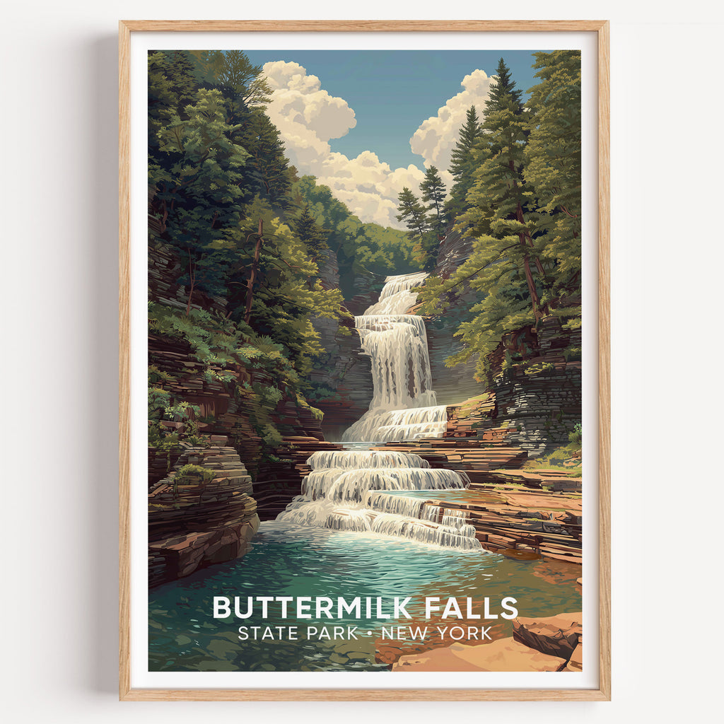 Buttermilk Falls State Park New York