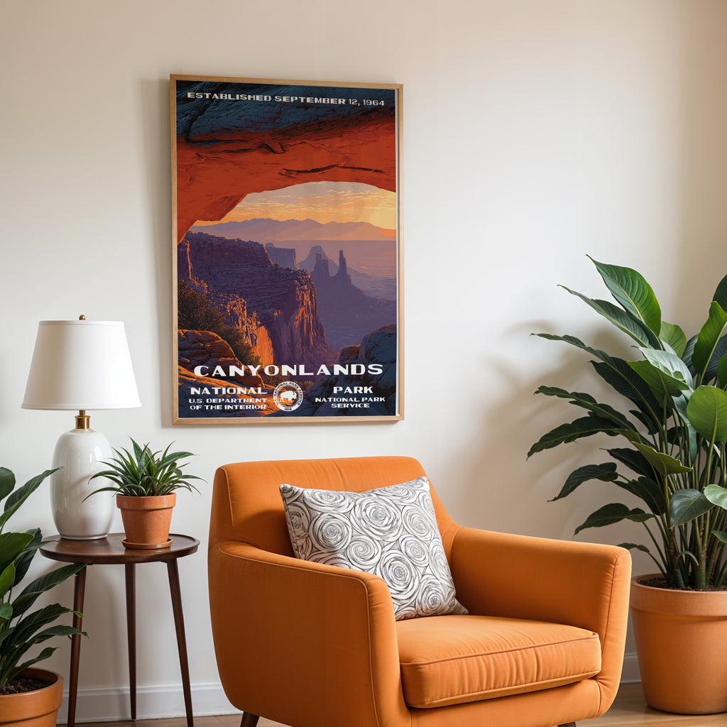 Canyonlands National Park Vintage WPA