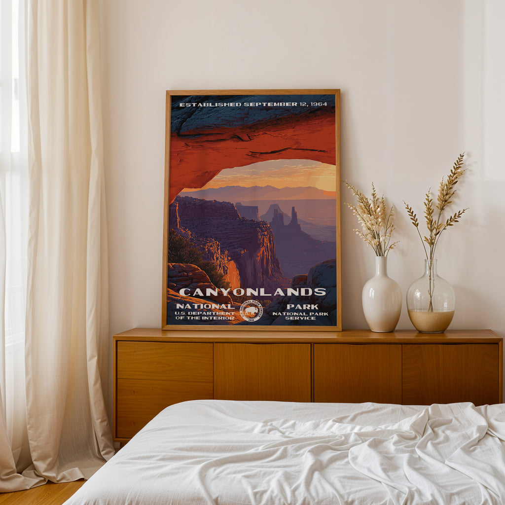 Canyonlands National Park Vintage WPA