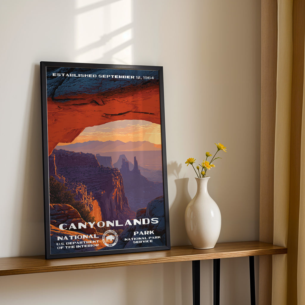 Canyonlands National Park Vintage WPA