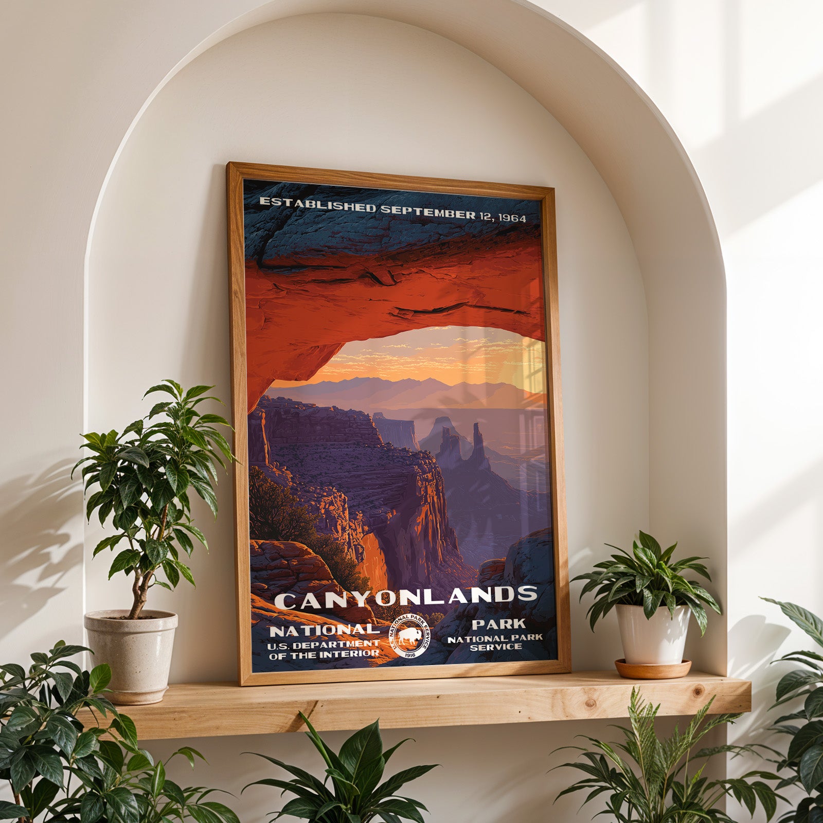 Canyonlands National Park Vintage WPA