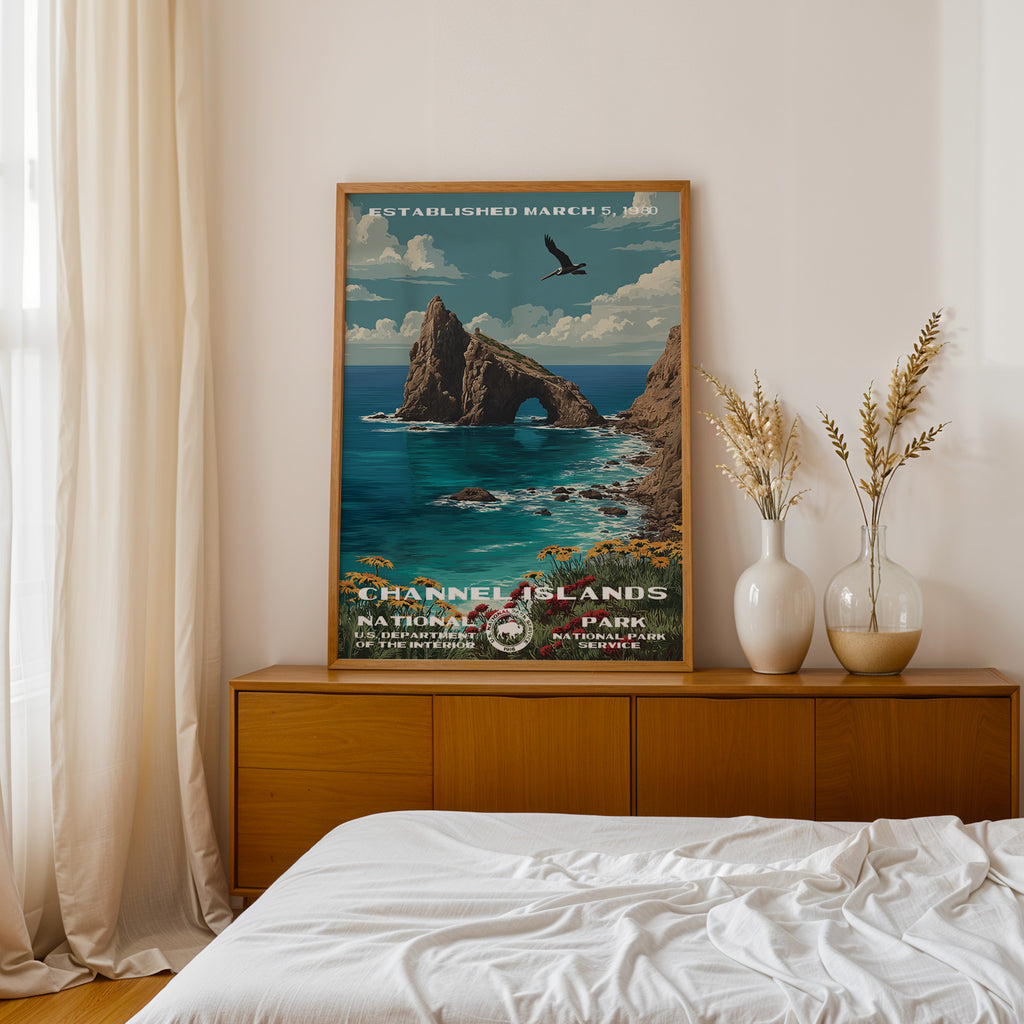 Channel Islands National Park Vintage WPA