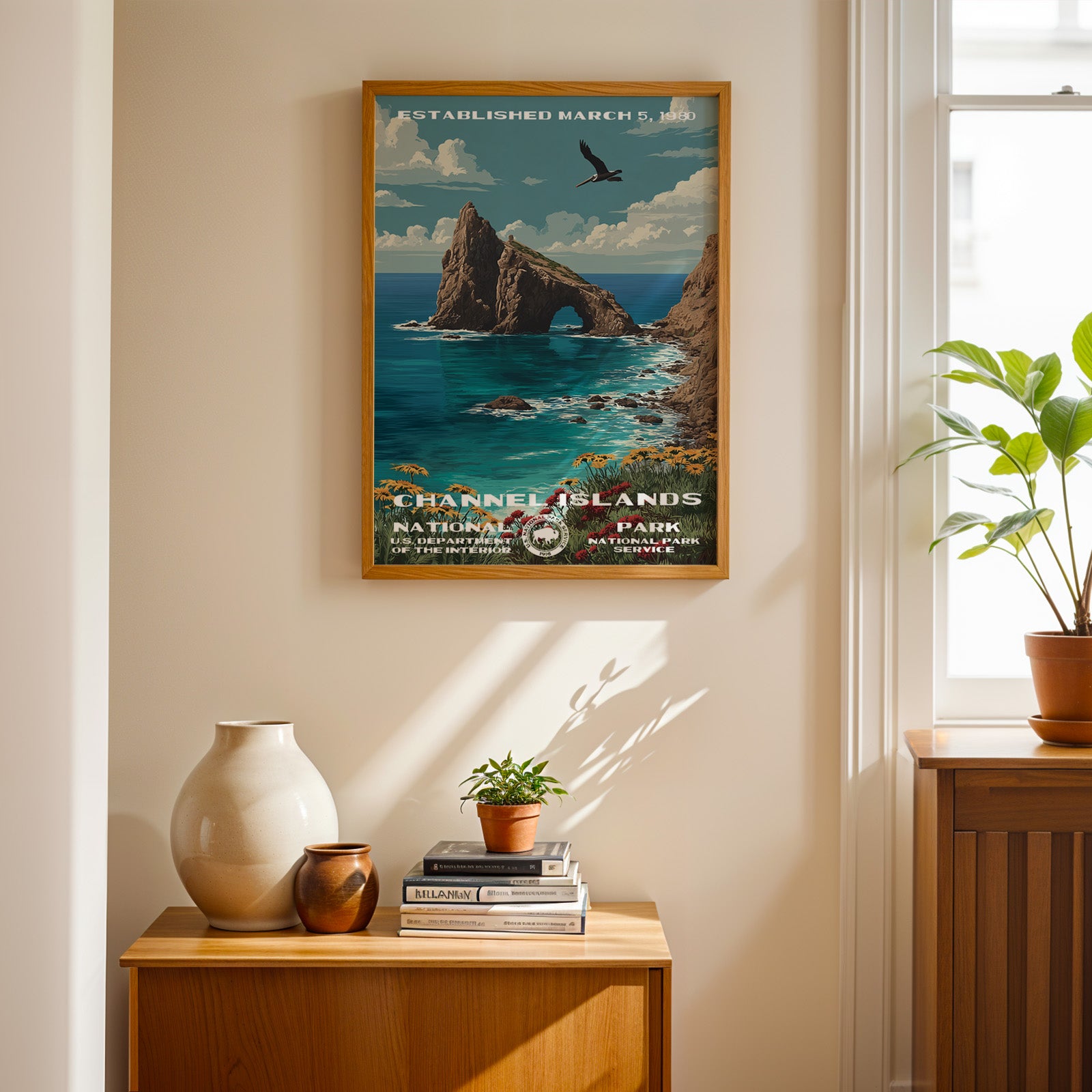Channel Islands National Park Vintage WPA