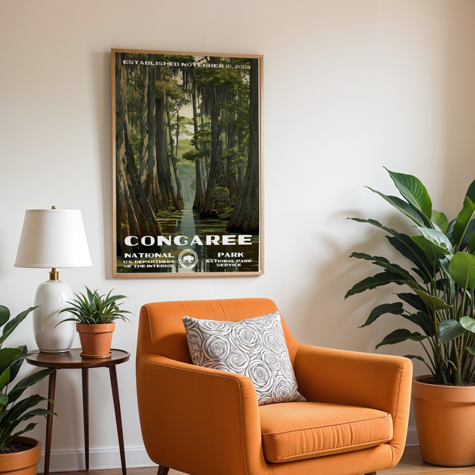 Congaree National Park Vintage WPA