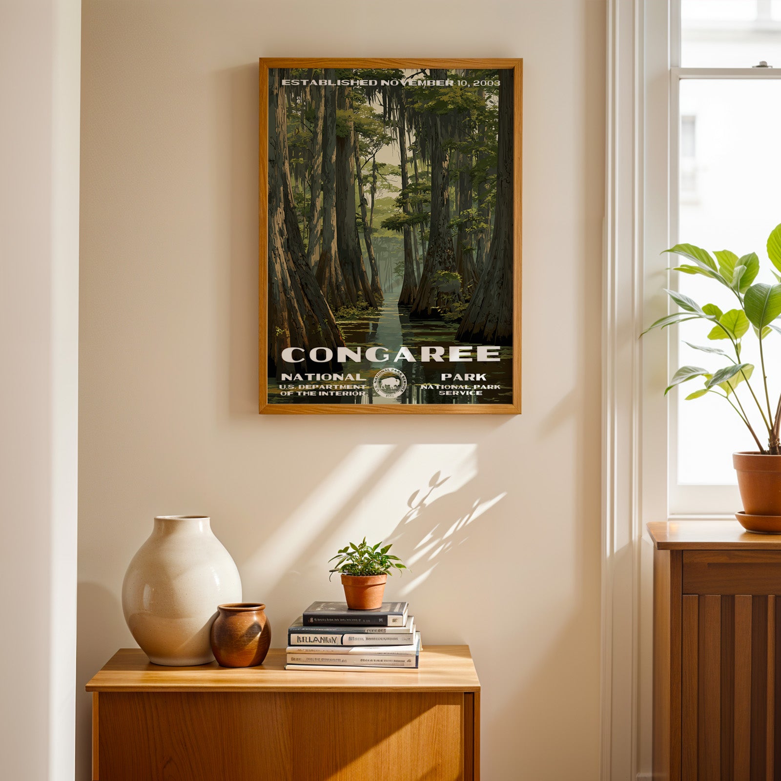 Congaree National Park Vintage WPA