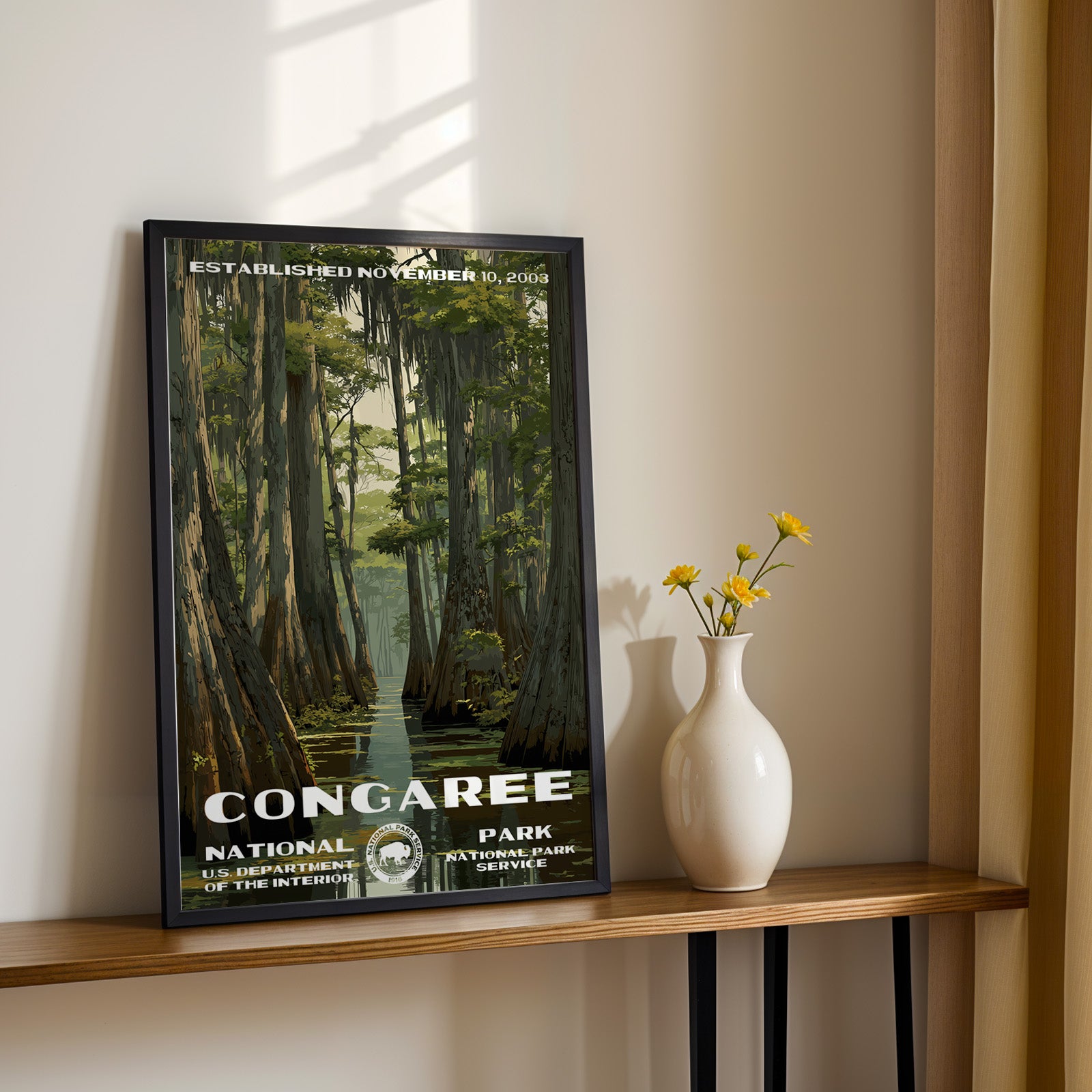 Congaree National Park Vintage WPA