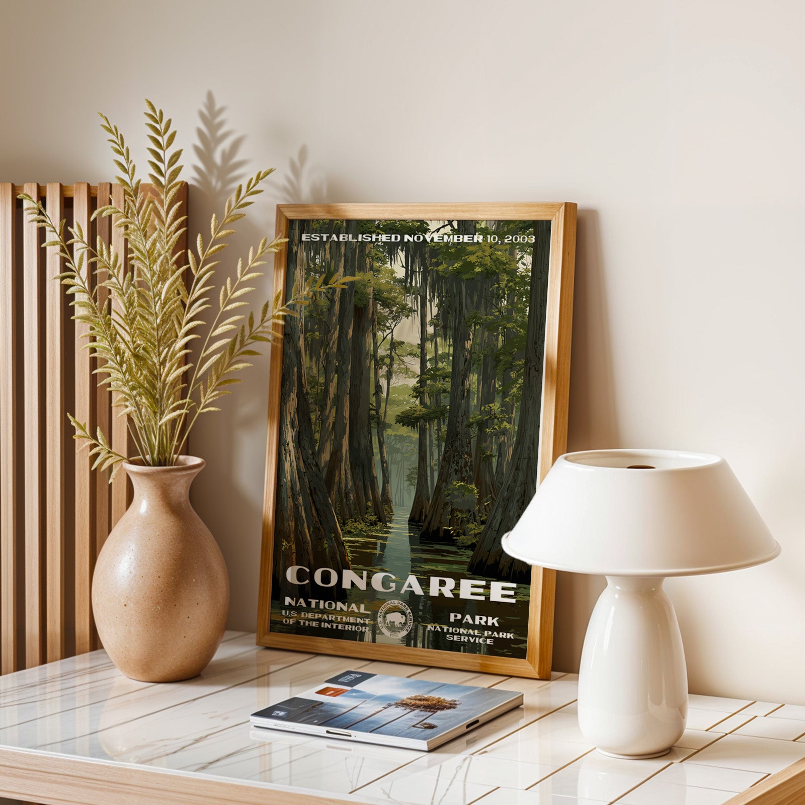 Congaree National Park Vintage WPA