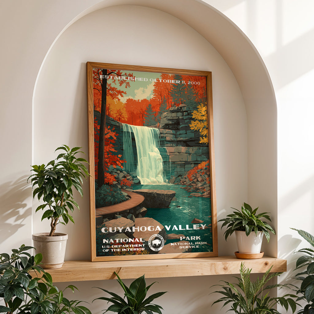 Cuyahoga Valley National Park Vintage WPA