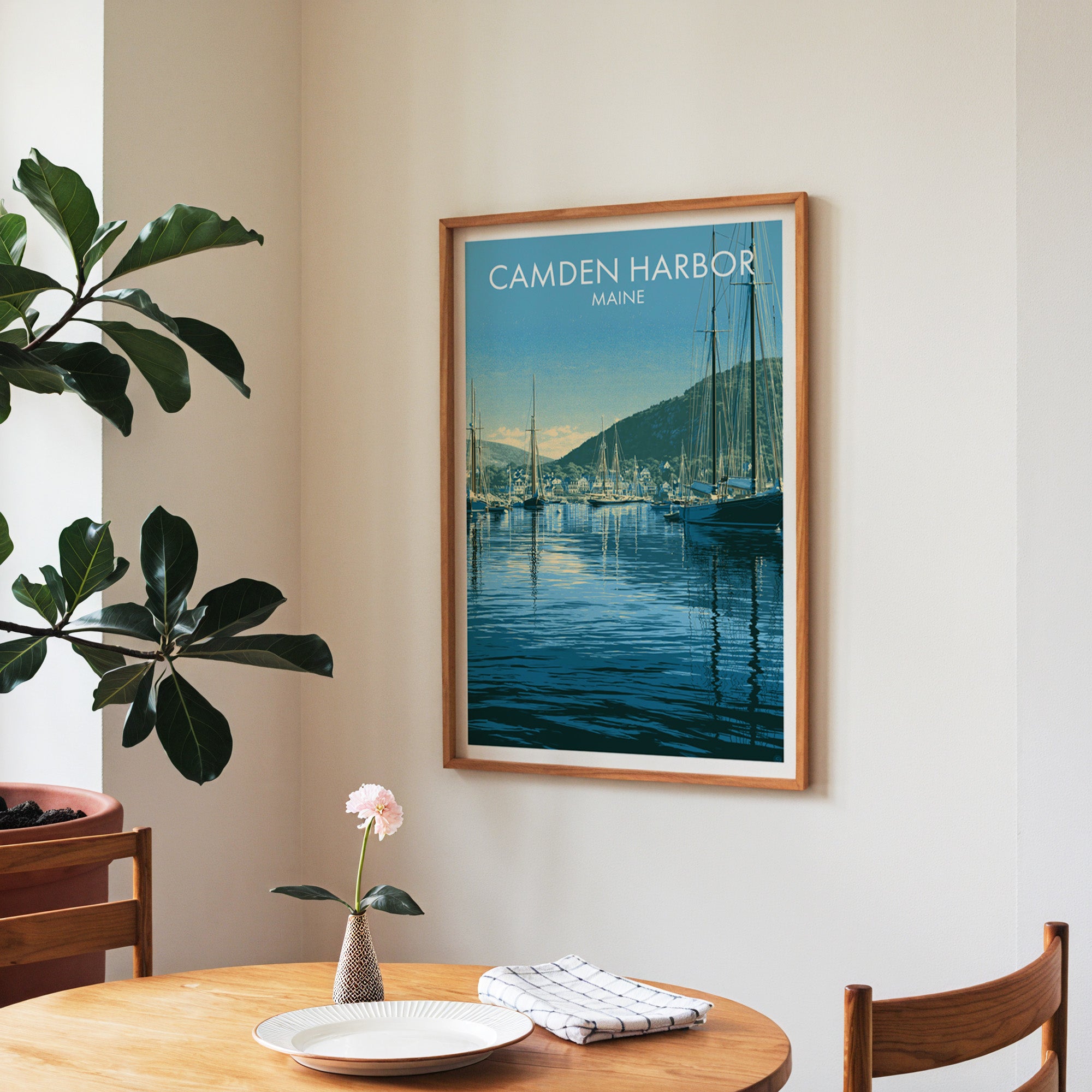 Camden Harbor Maine