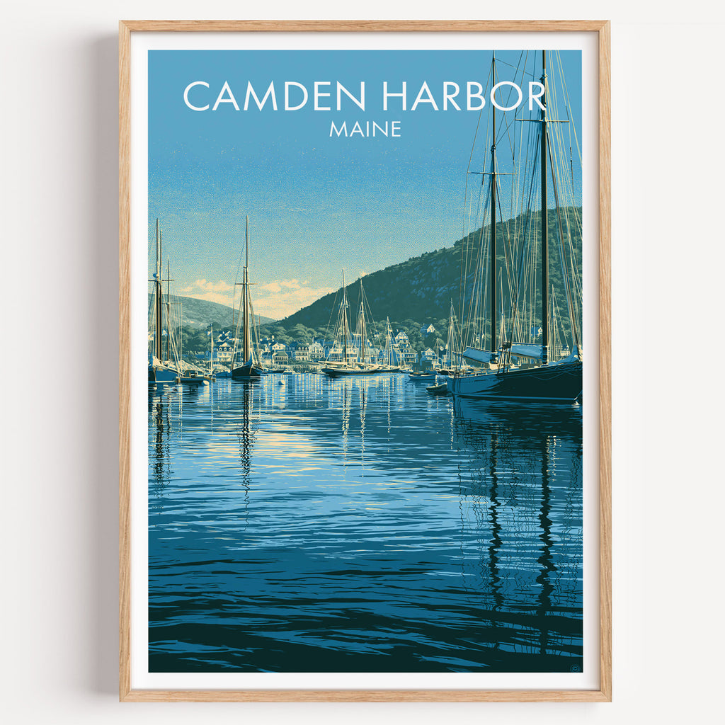Camden Harbor Maine
