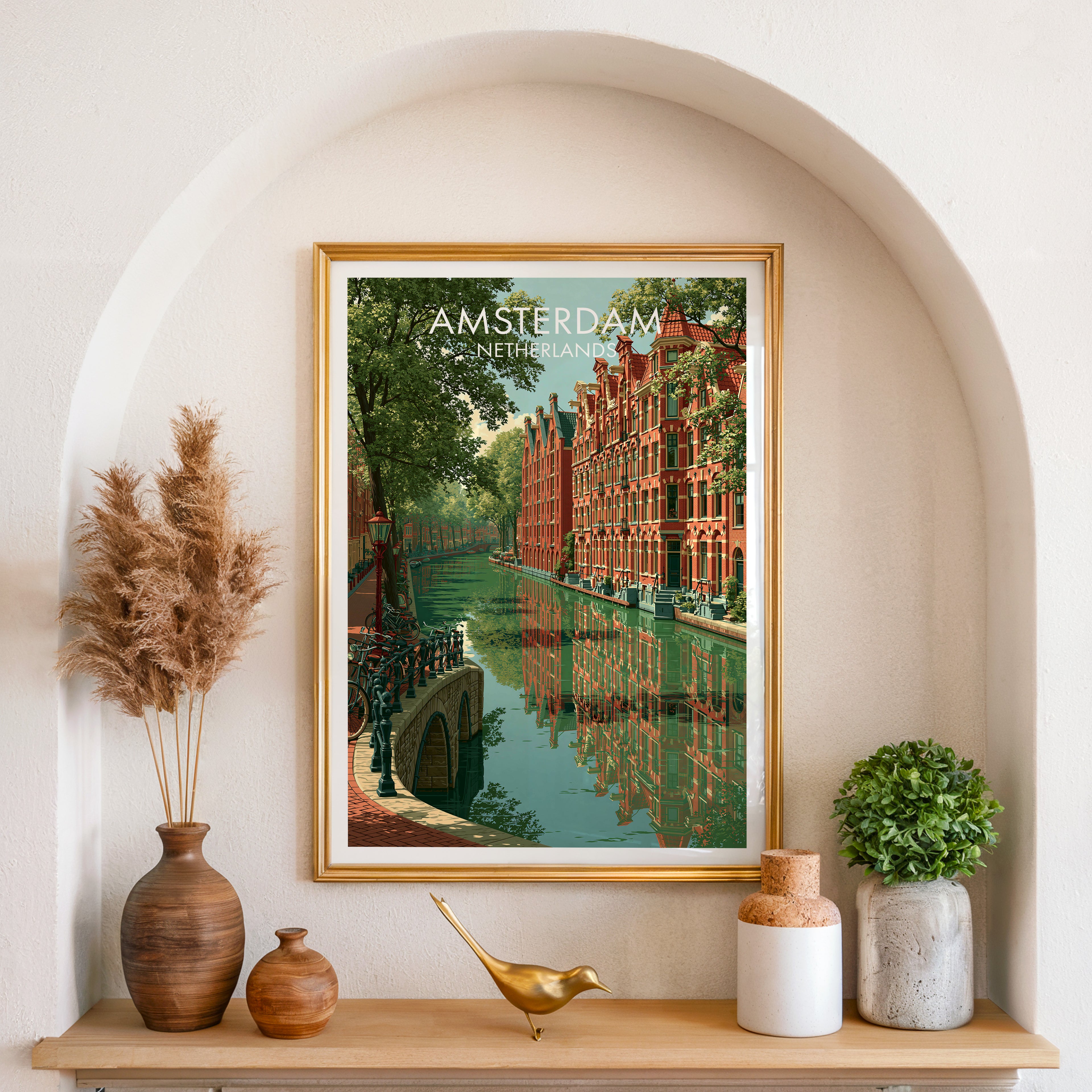 Canal Ring Amsterdam Netherlands
