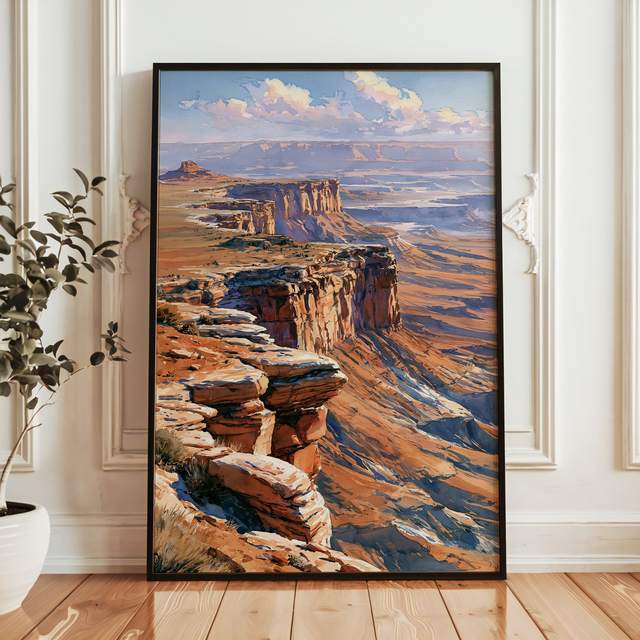 Canyonlands National Park Watercolor Art