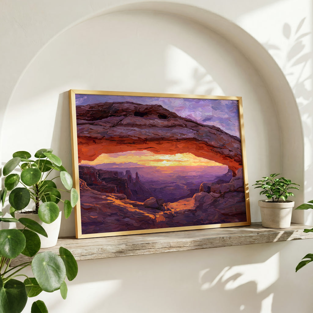 Canyonlands National Park Oil Painting