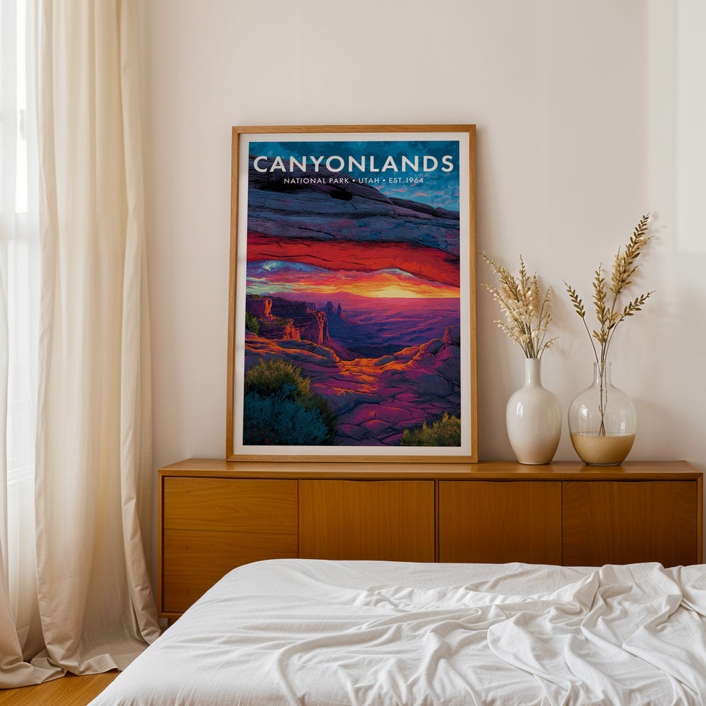 Retro Canyonlands National Park Print