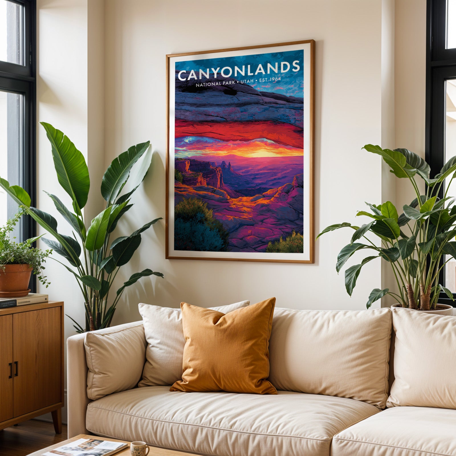 Retro Canyonlands National Park Print