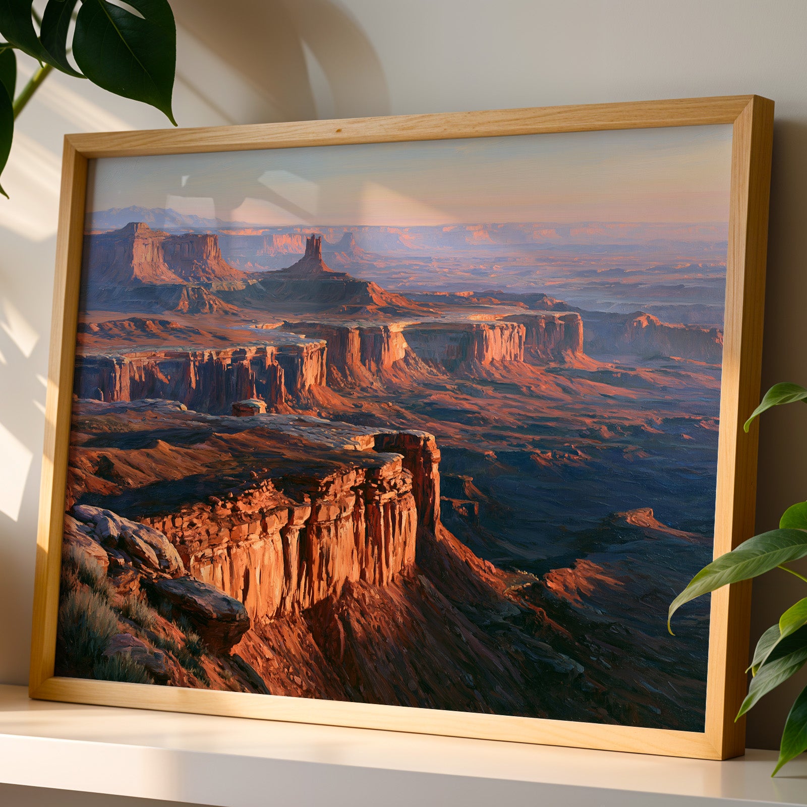 Canyonlands National Park Classical Oil Painting