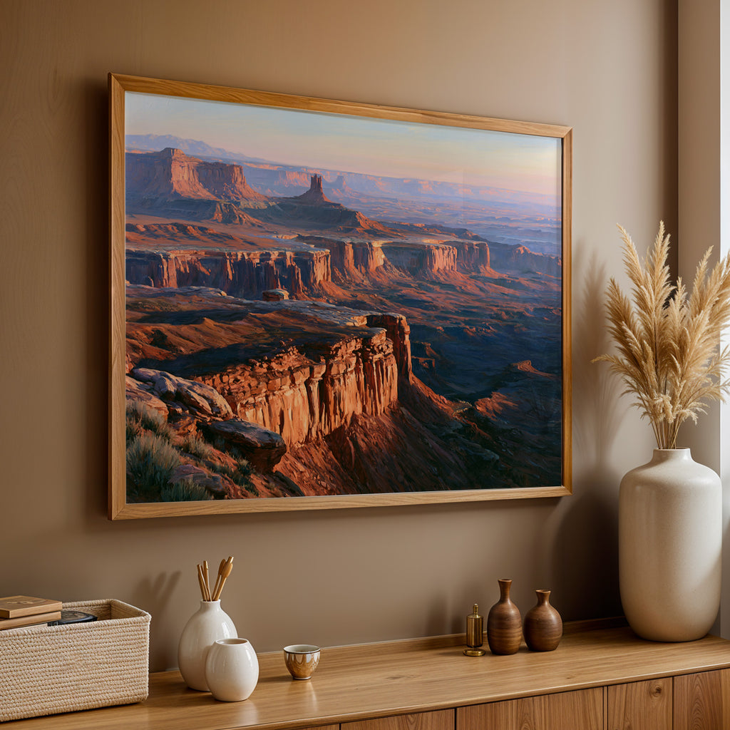 Canyonlands National Park Classical Oil Painting