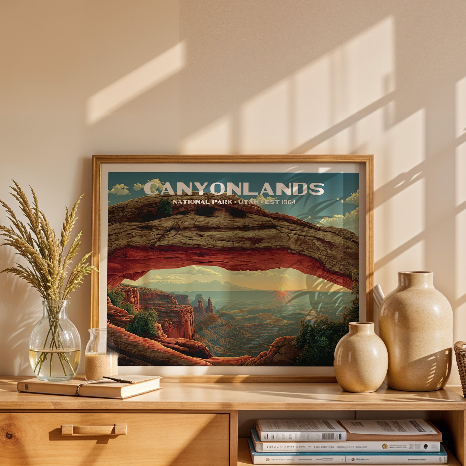 Canyonlands National Park Horizontal Vintage Art