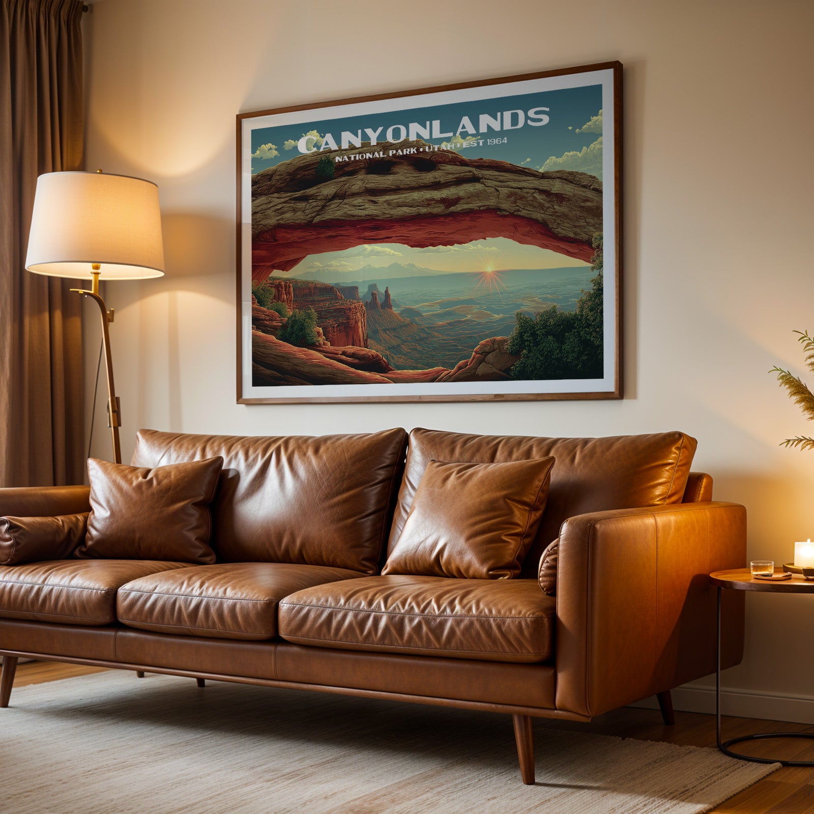 Canyonlands National Park Horizontal Vintage Art