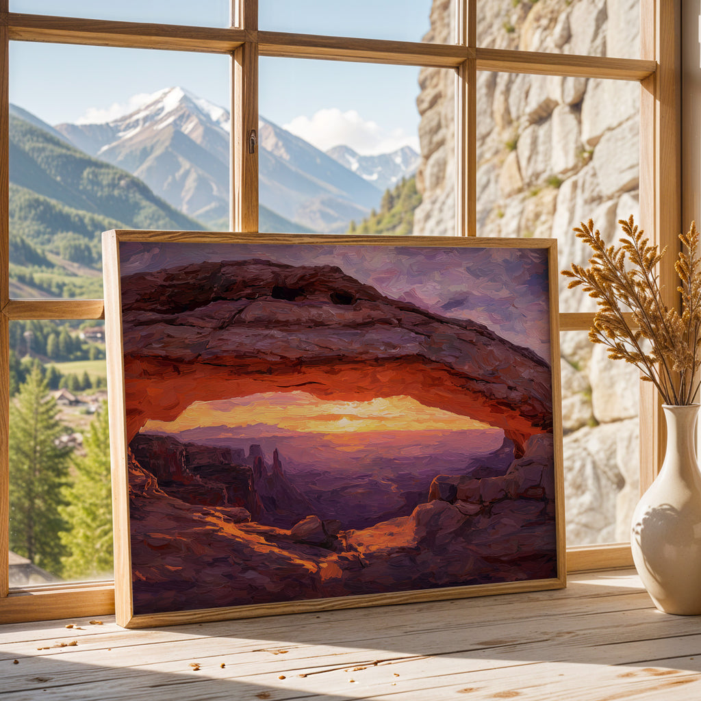 Canyonlands National Park Oil Painting