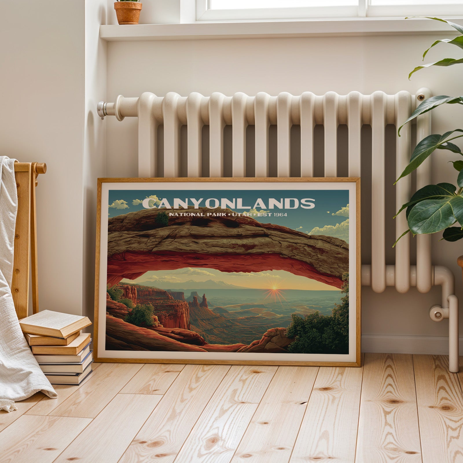Canyonlands National Park Horizontal Vintage Art