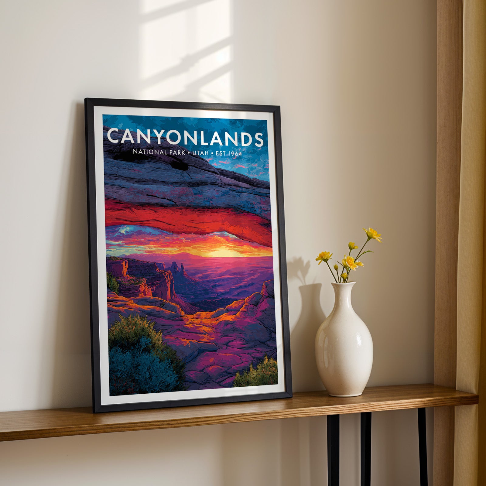 Retro Canyonlands National Park Print