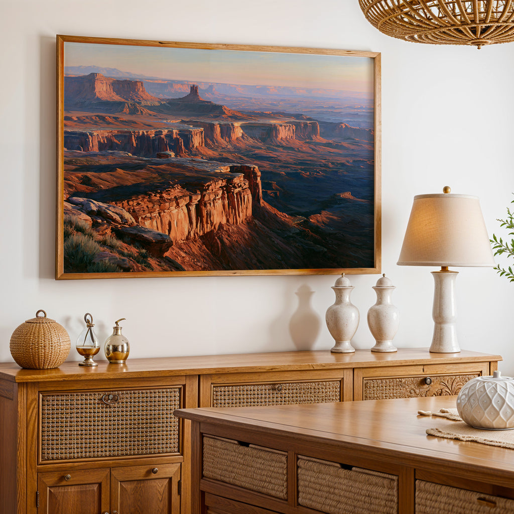 Canyonlands National Park Classical Oil Painting