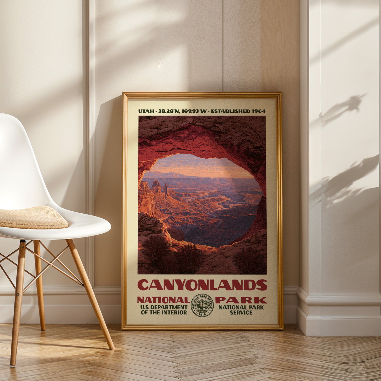 Canyonlands National Park Vintage WPA Art