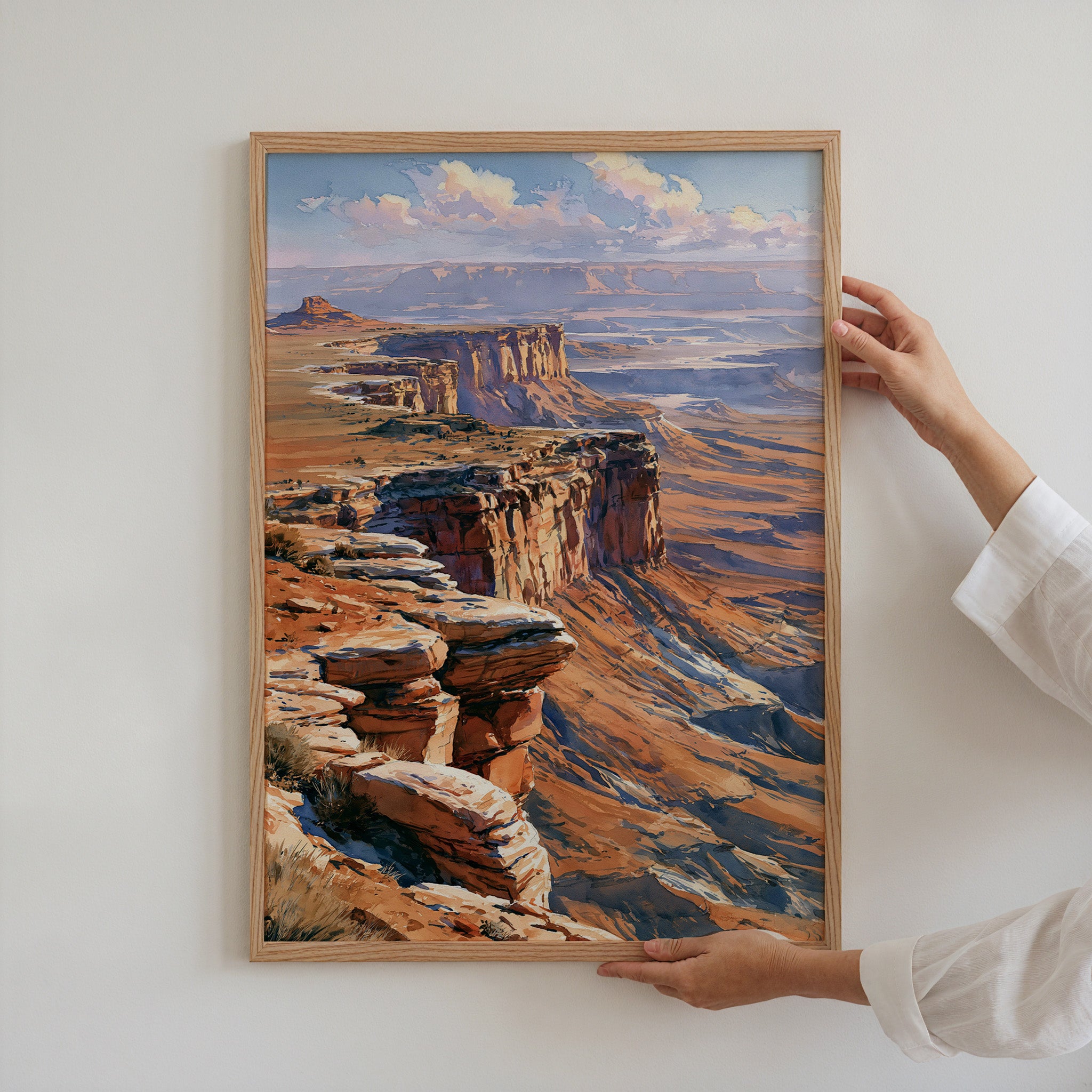 Canyonlands National Park Watercolor Art