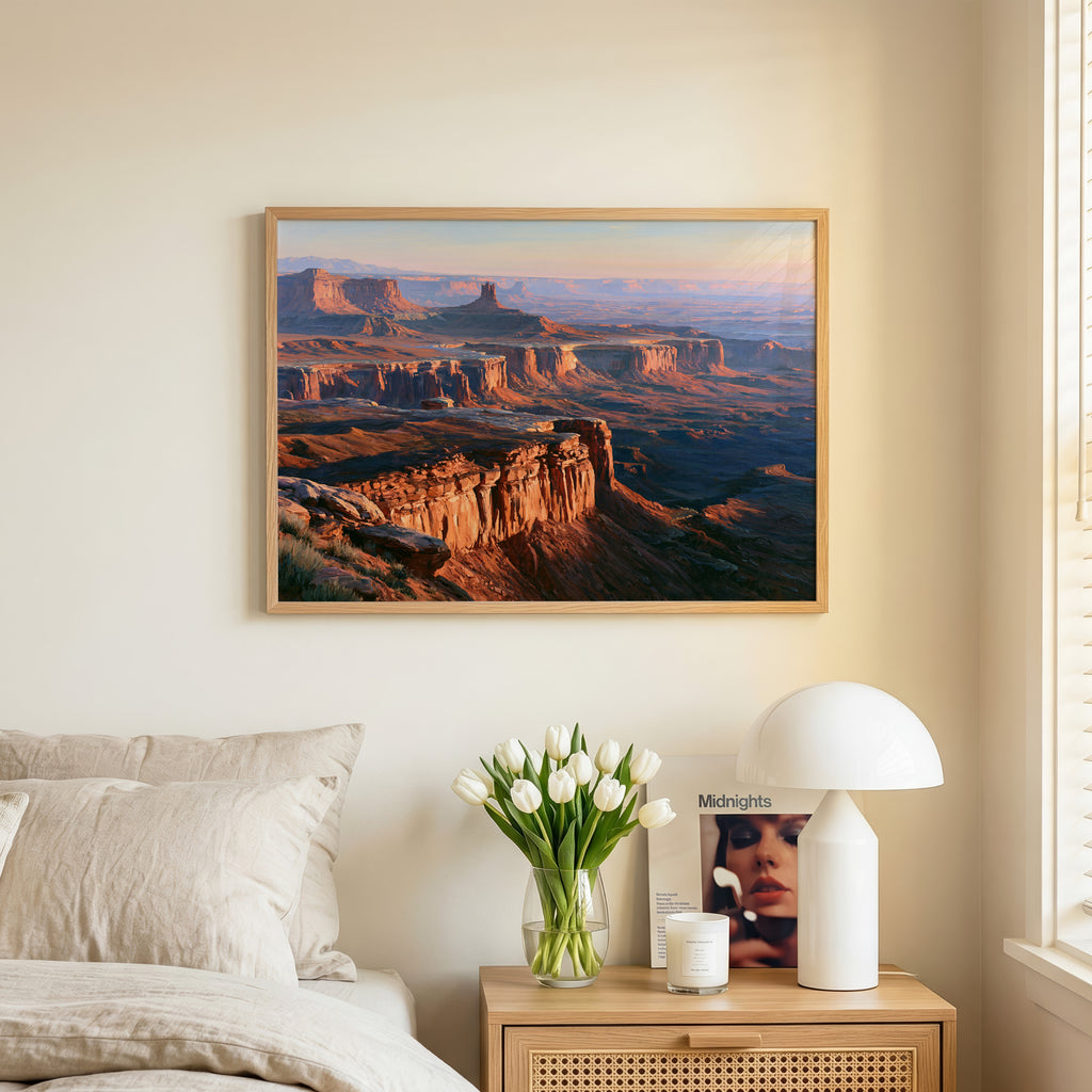 Canyonlands National Park Classical Oil Painting