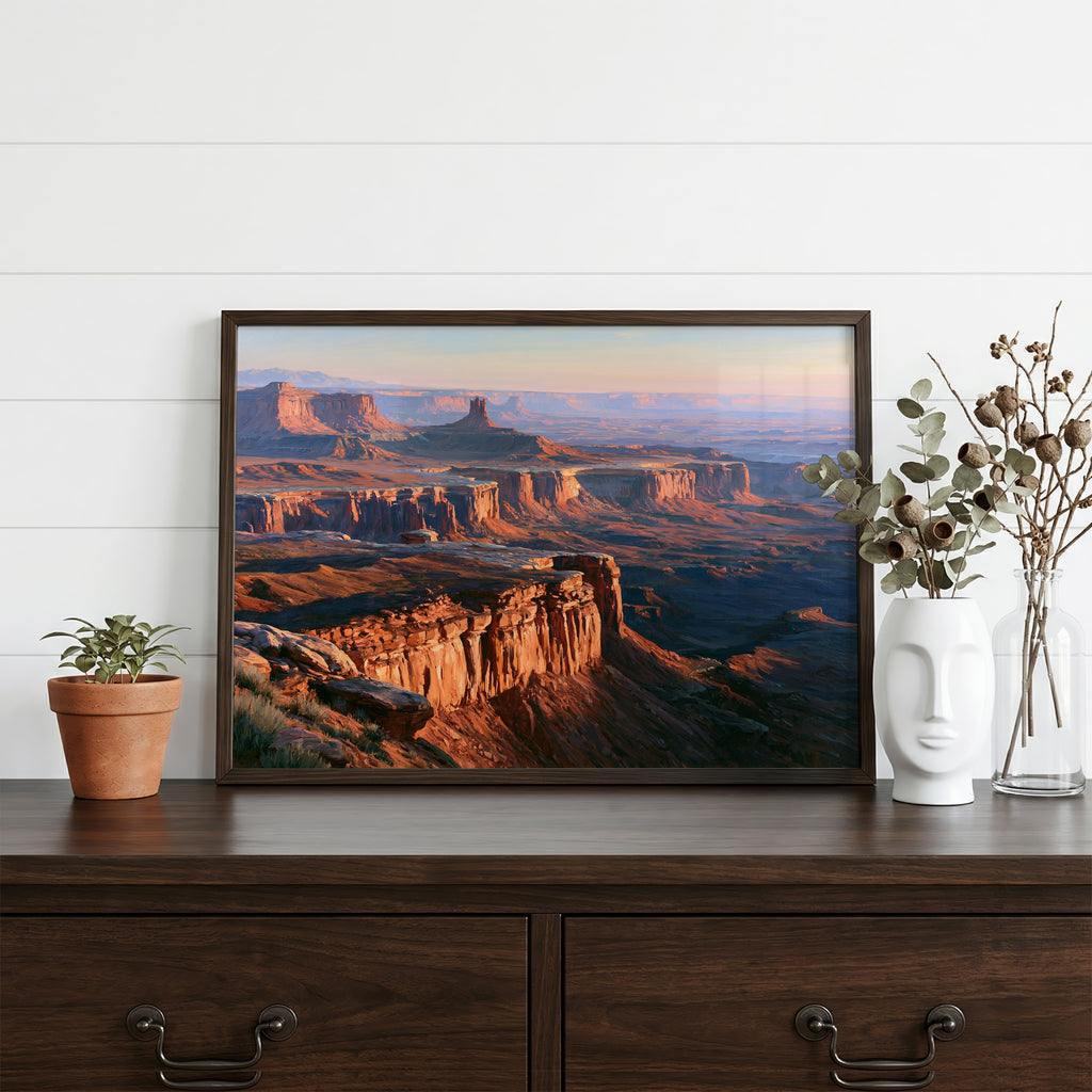 Canyonlands National Park Classical Oil Painting
