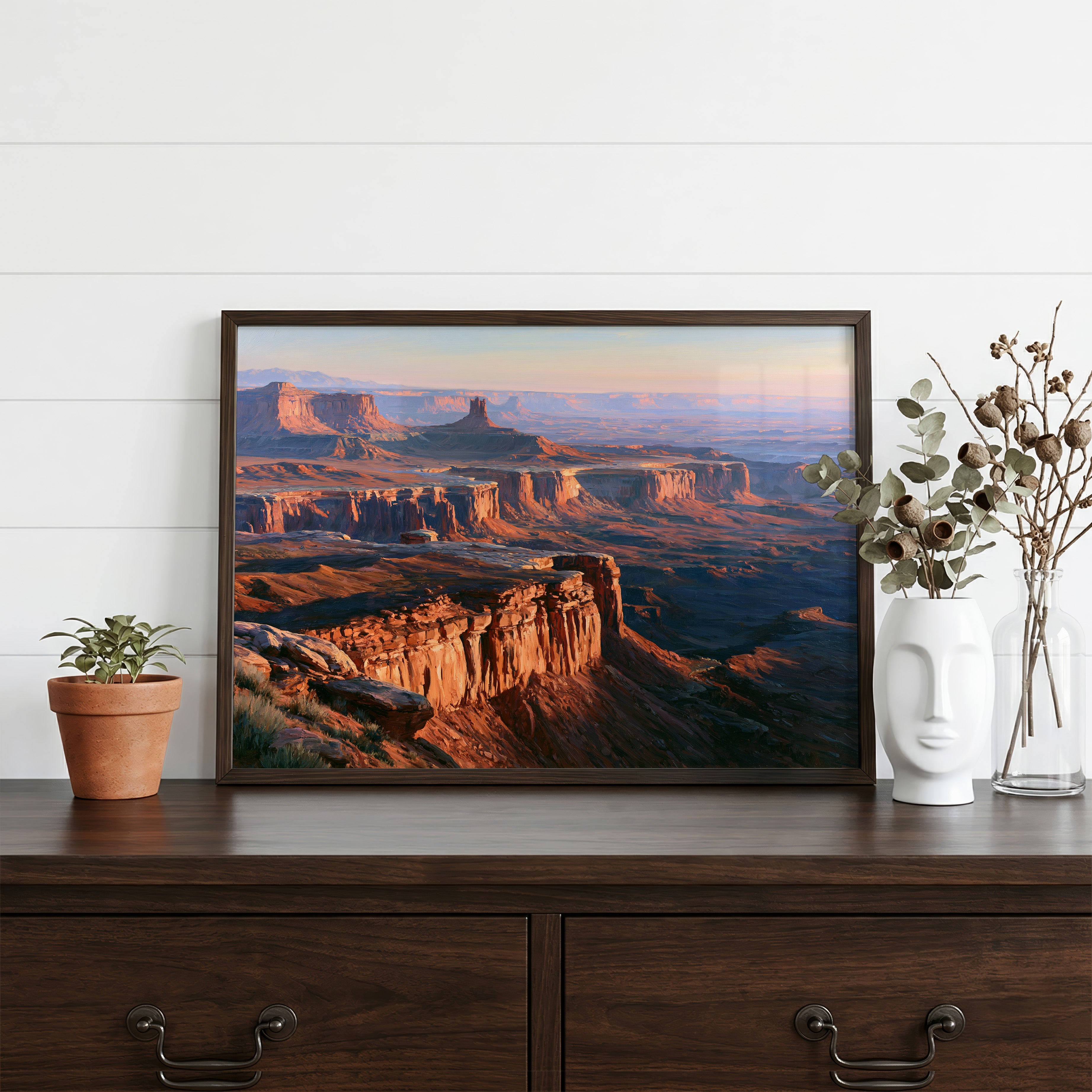 Canyonlands National Park Classical Oil Painting