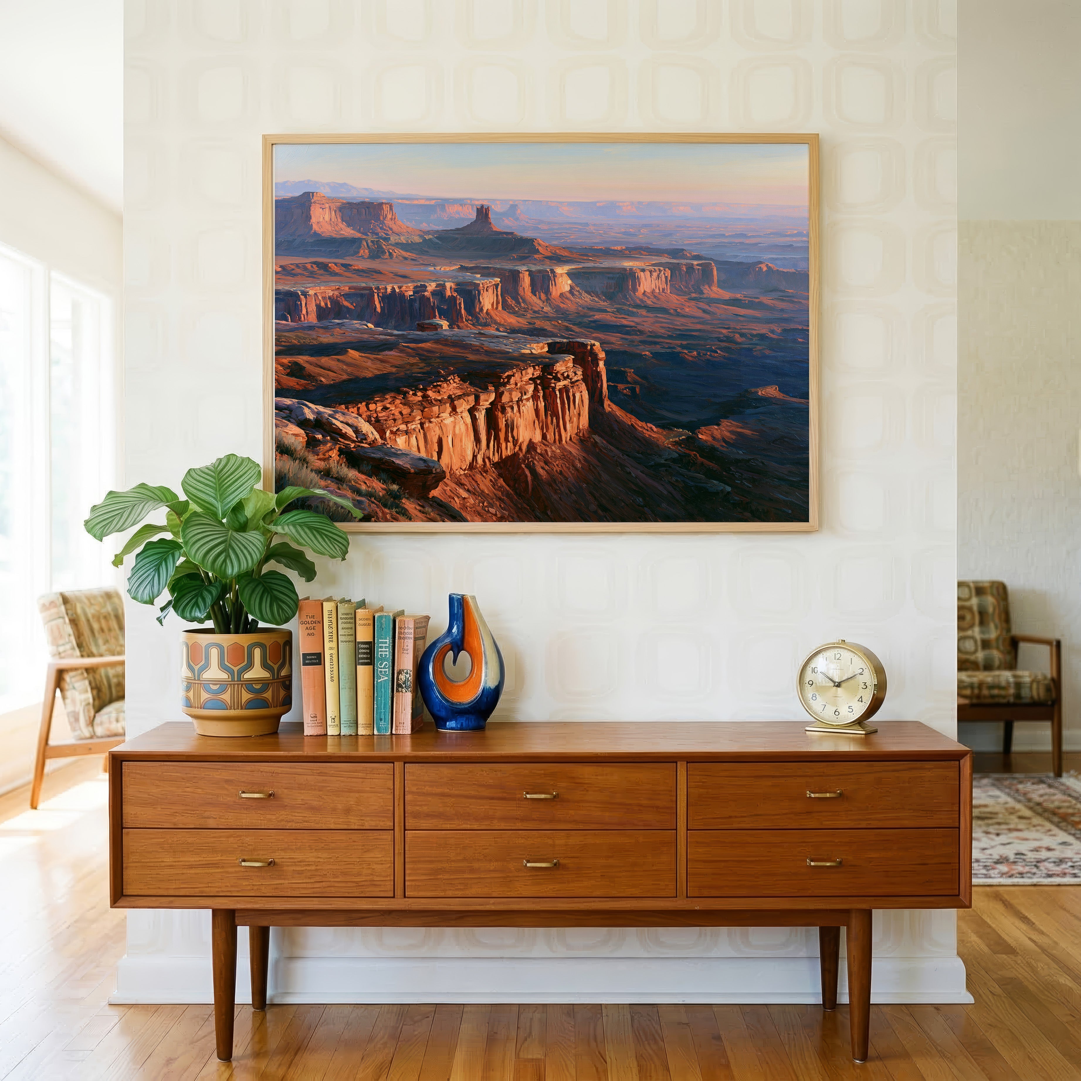 Canyonlands National Park Classical Oil Painting