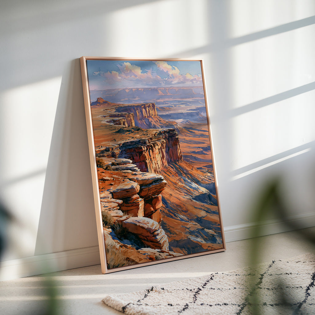 Canyonlands National Park Watercolor Art