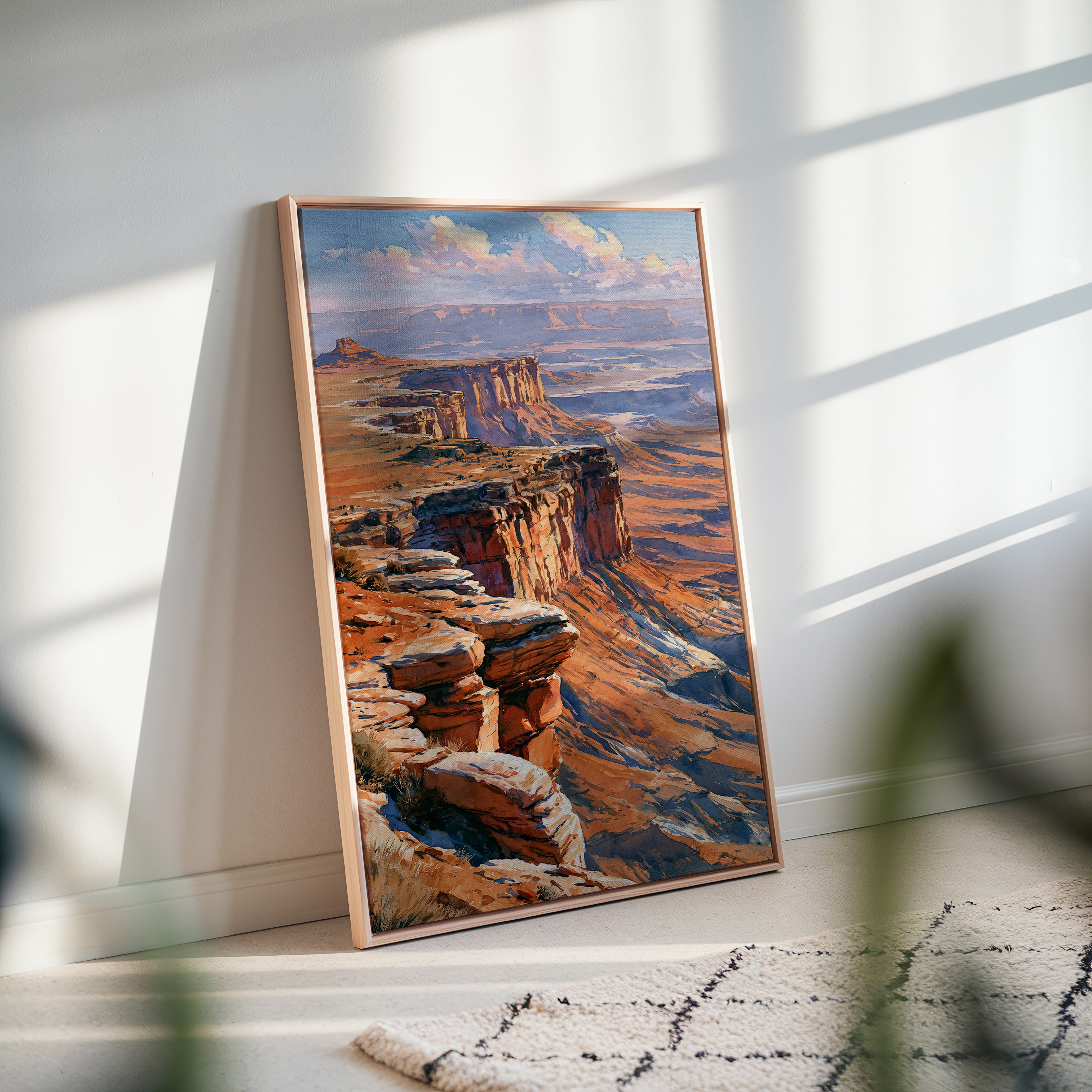 Canyonlands National Park Watercolor Art