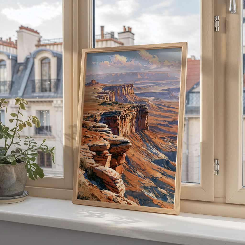 Canyonlands National Park Watercolor Art