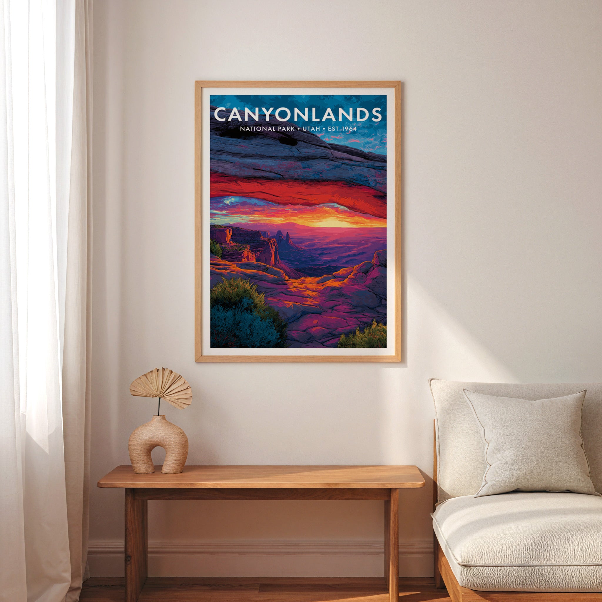 Retro Canyonlands National Park Print