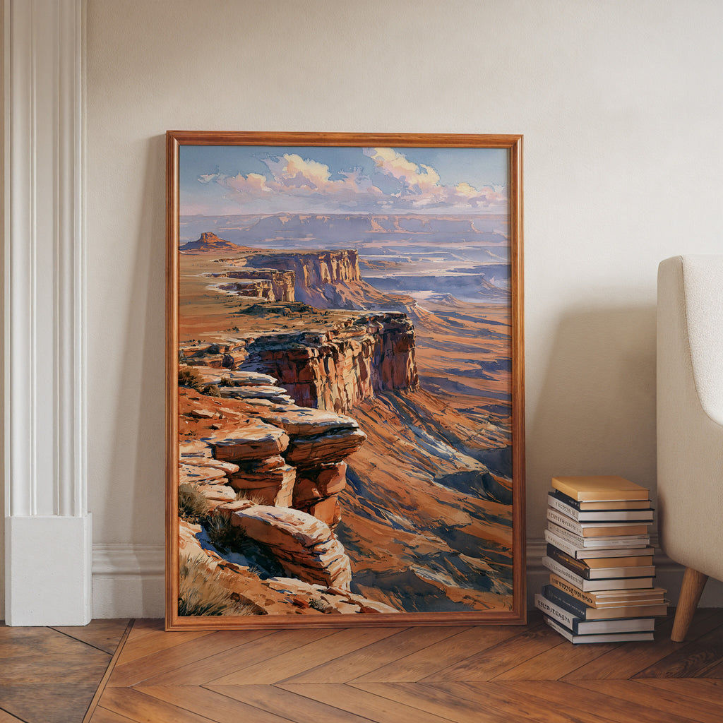 Canyonlands National Park Watercolor Art