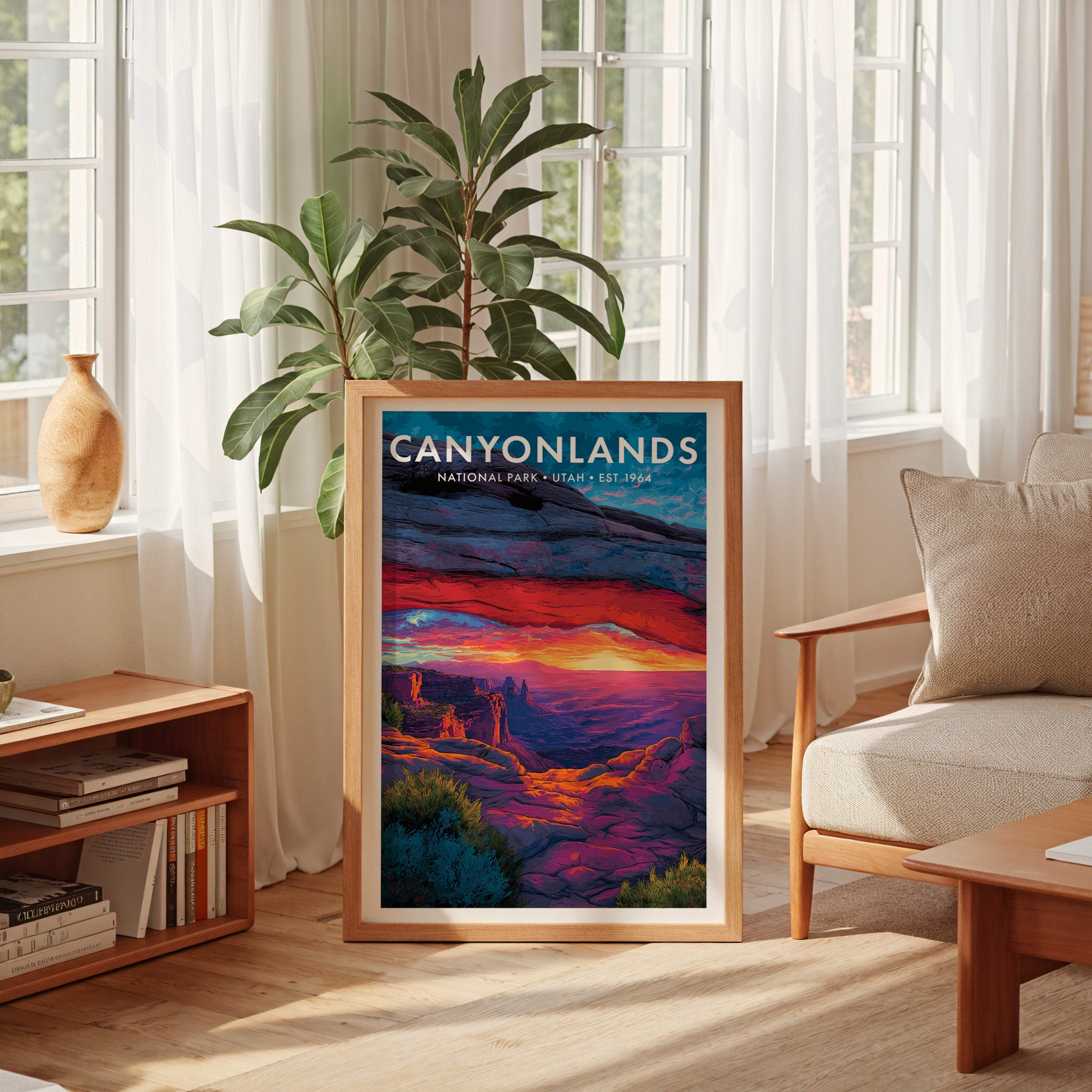 Retro Canyonlands National Park Print