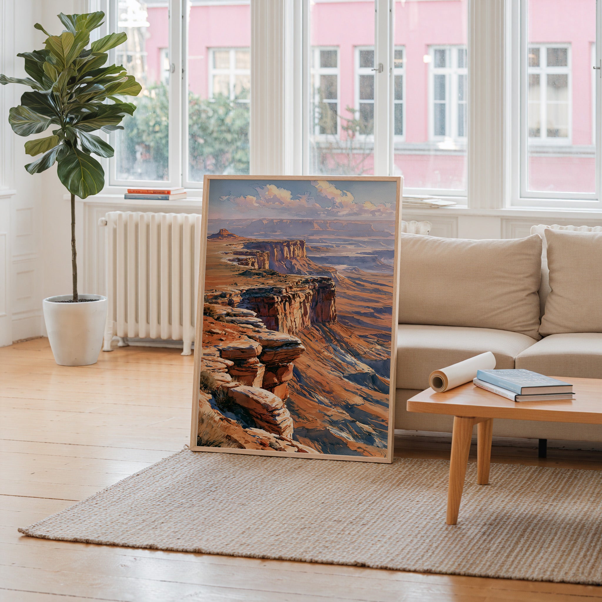 Canyonlands National Park Watercolor Art