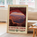 Canyonlands National Park Vintage WPA Art