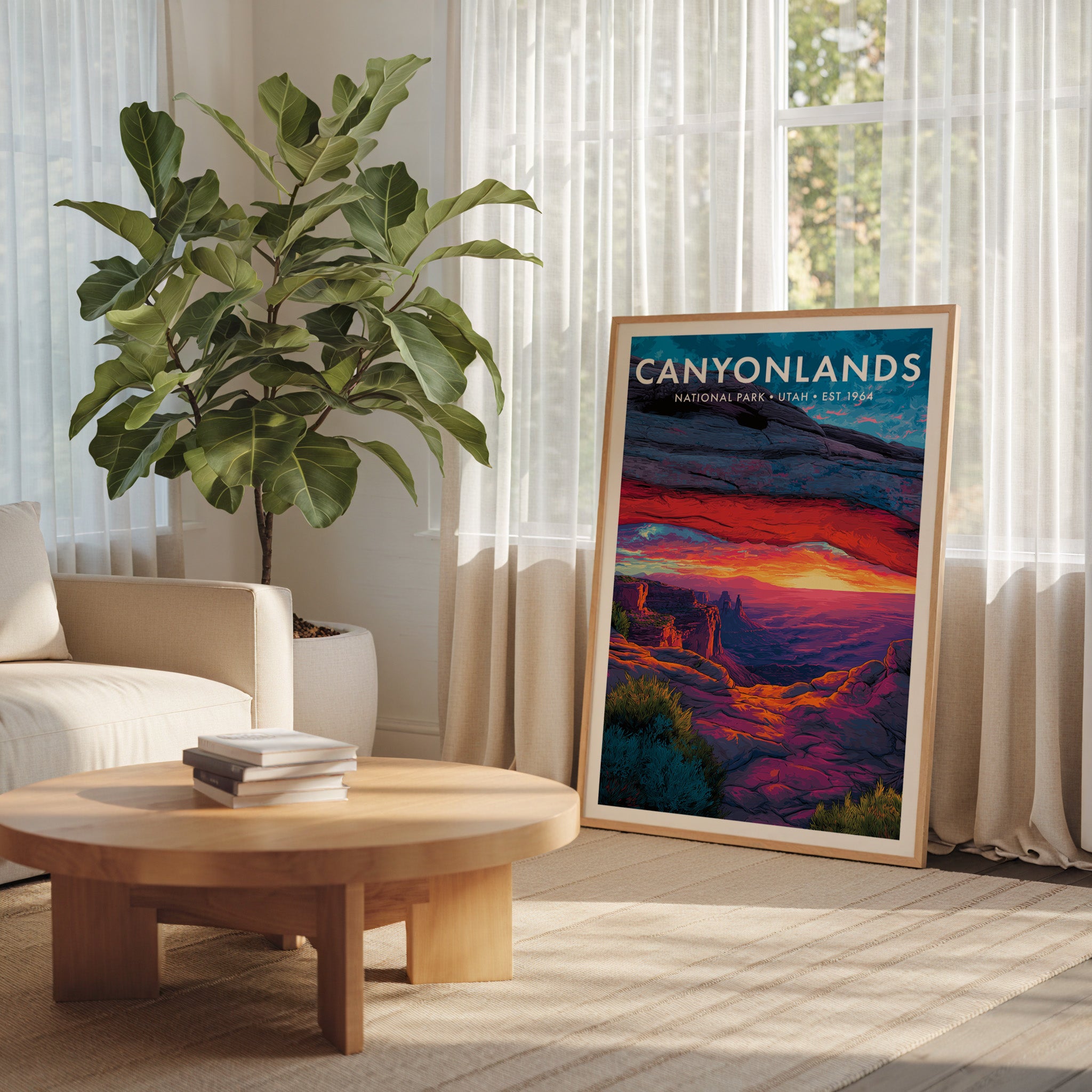 Retro Canyonlands National Park Print